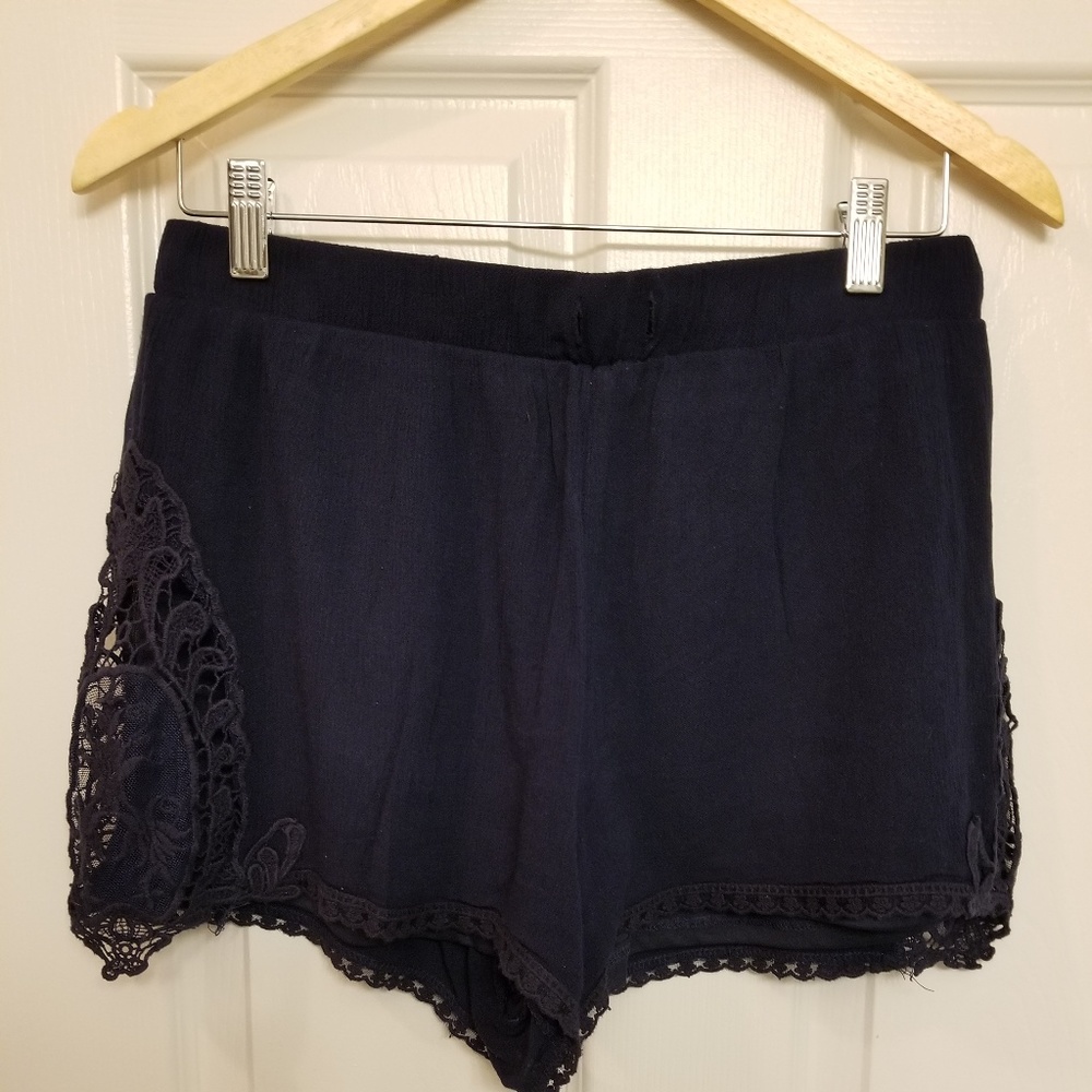 Navy xhilaration Shorts